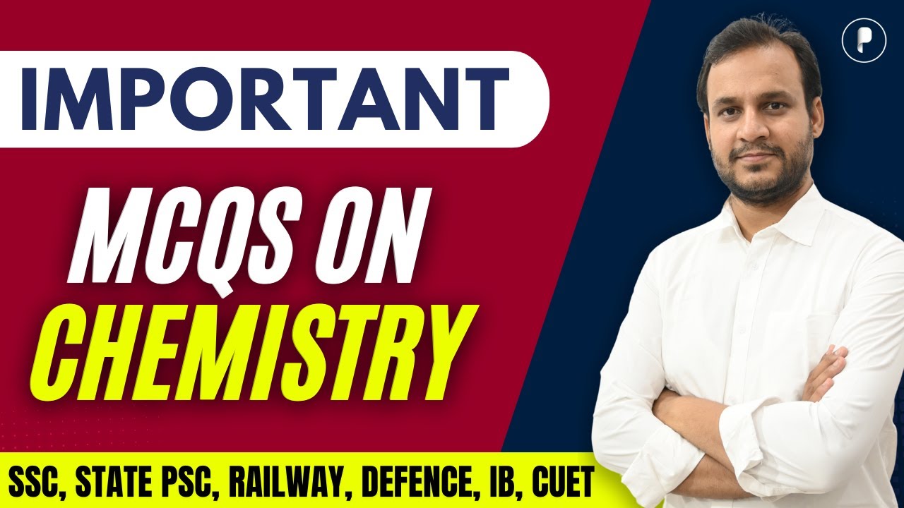 Important MCQs Chemistry for All Competitive Exams