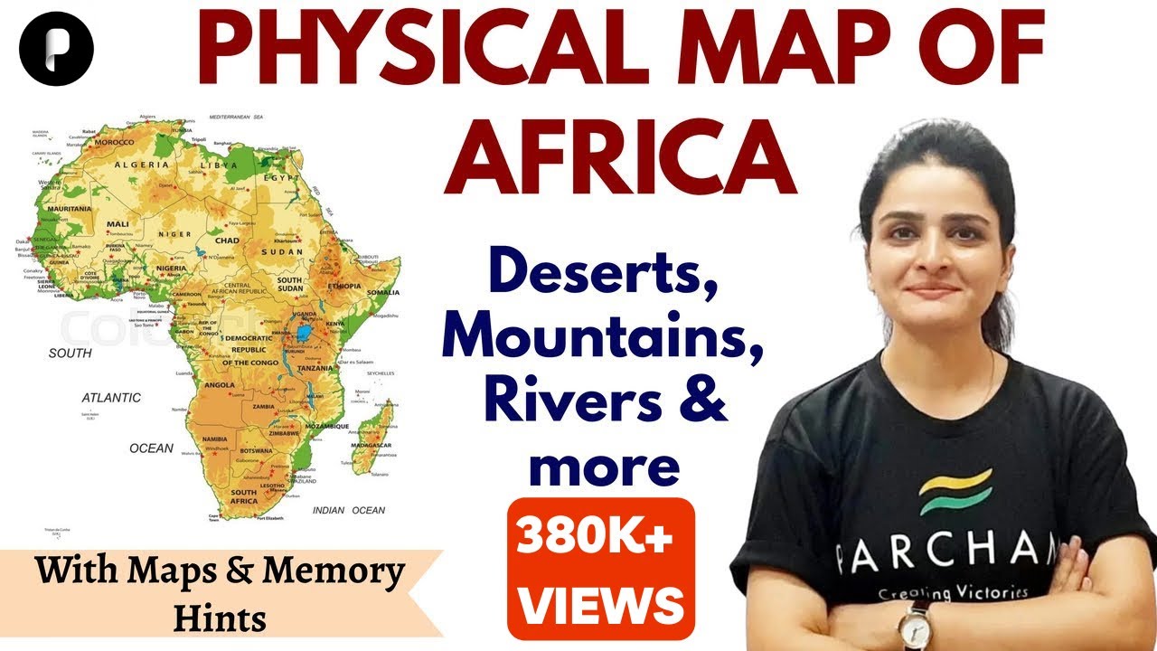 PHYSICAL MAP OF AFRICA PDF