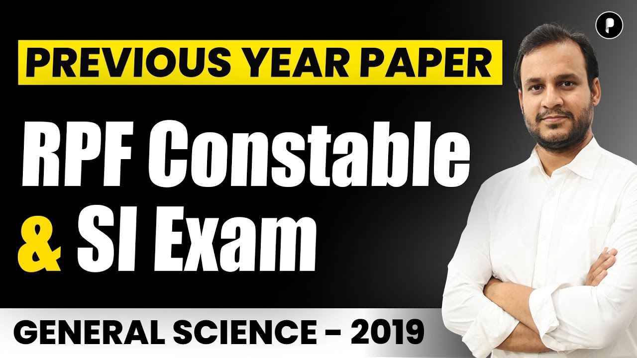 RPF Constable & SI Exam 2019 - PDF