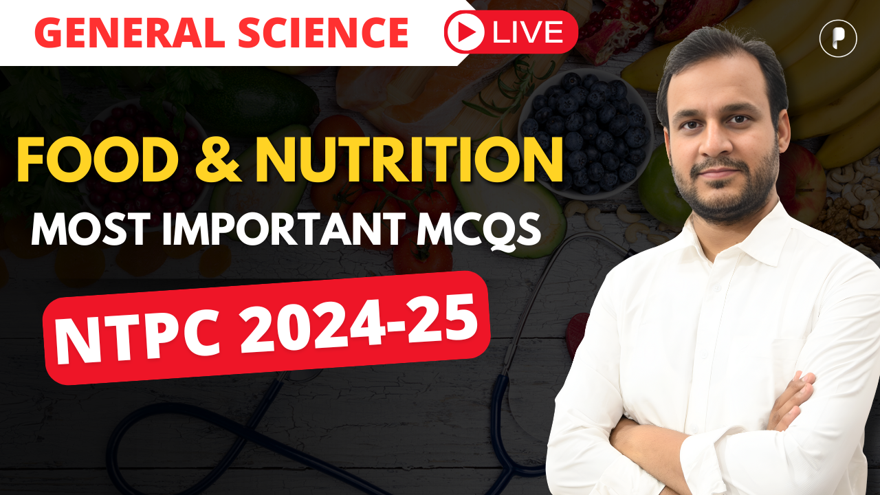 Food & Nutrition for RRB NTPC PDF