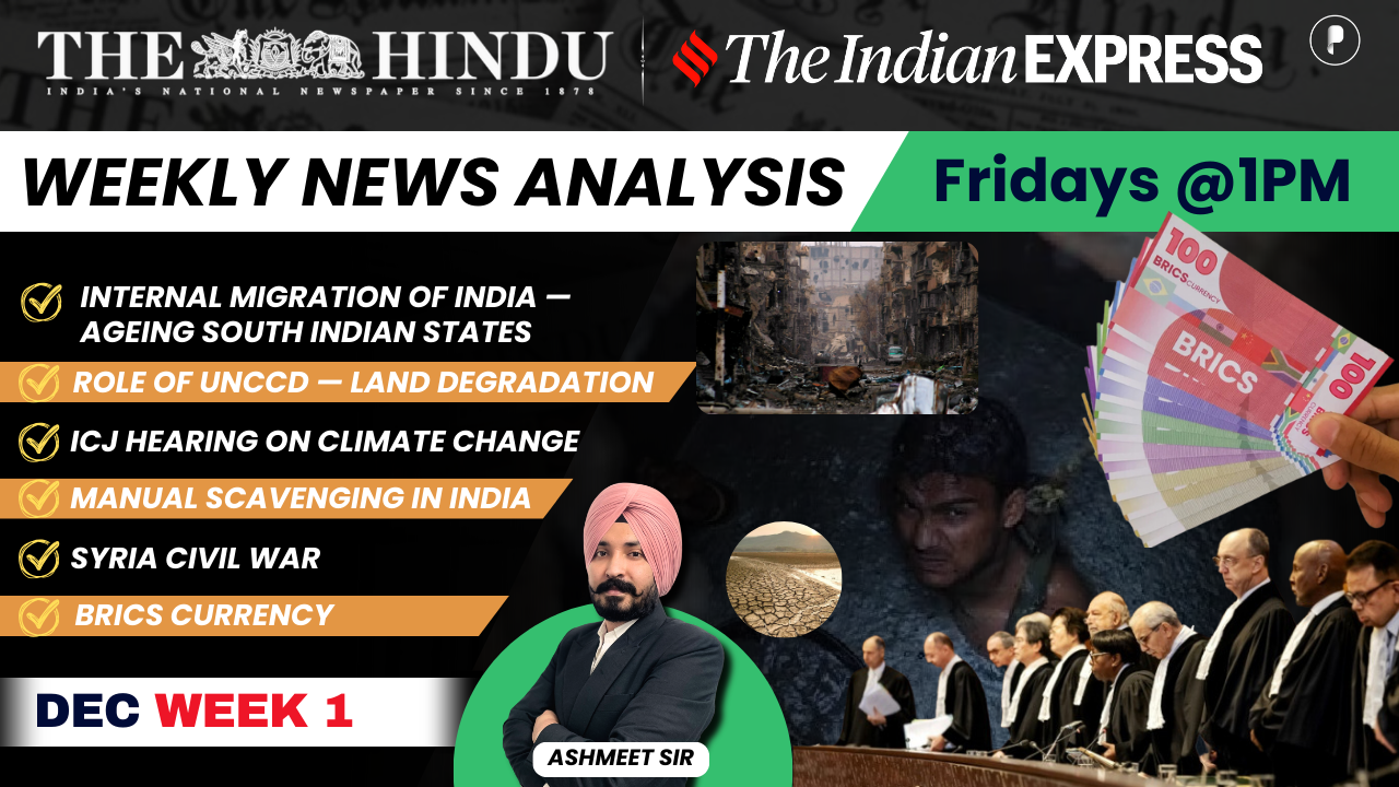 The Hindu Analysis I The Indian Express I December week 1 PDF