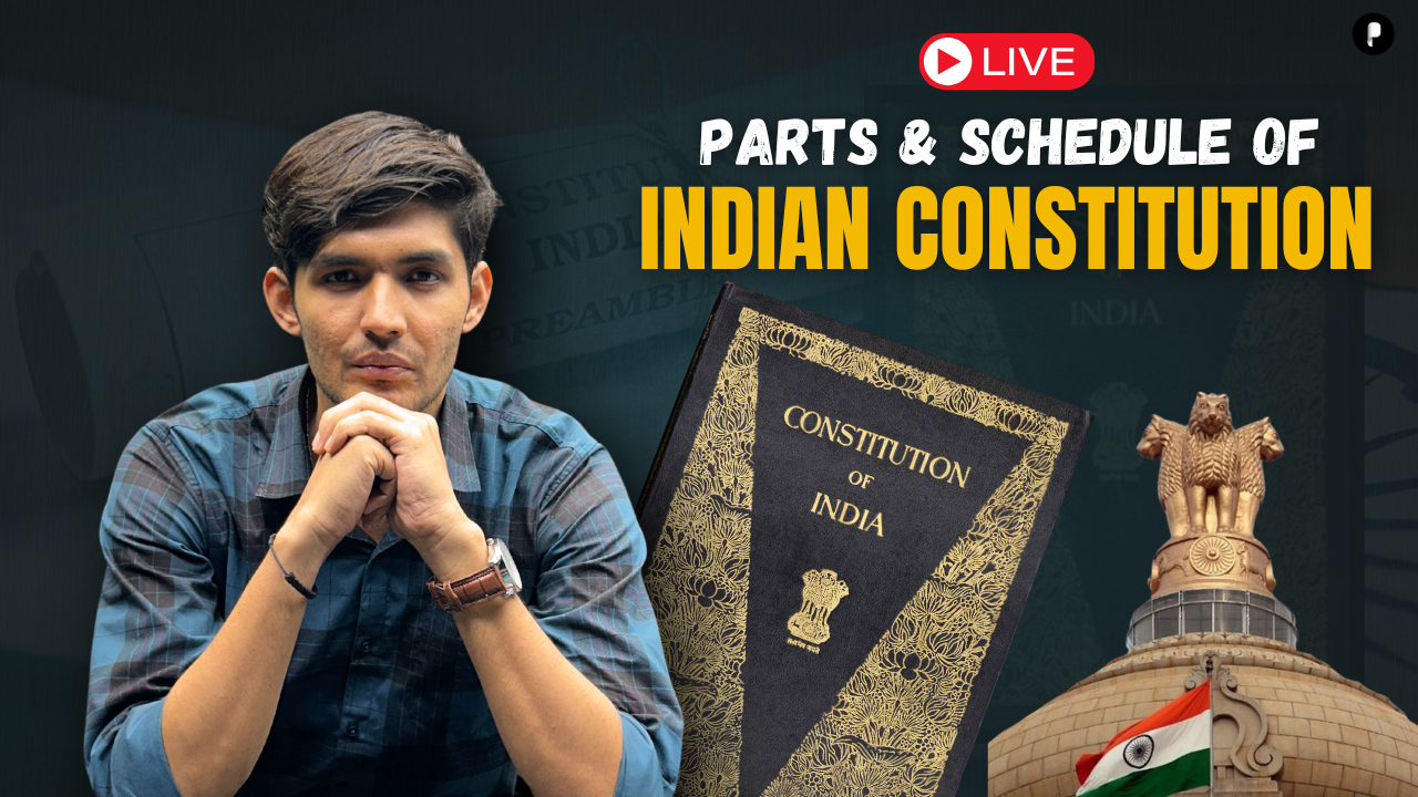 Parts and Schedule of Indian Constitution - PDF