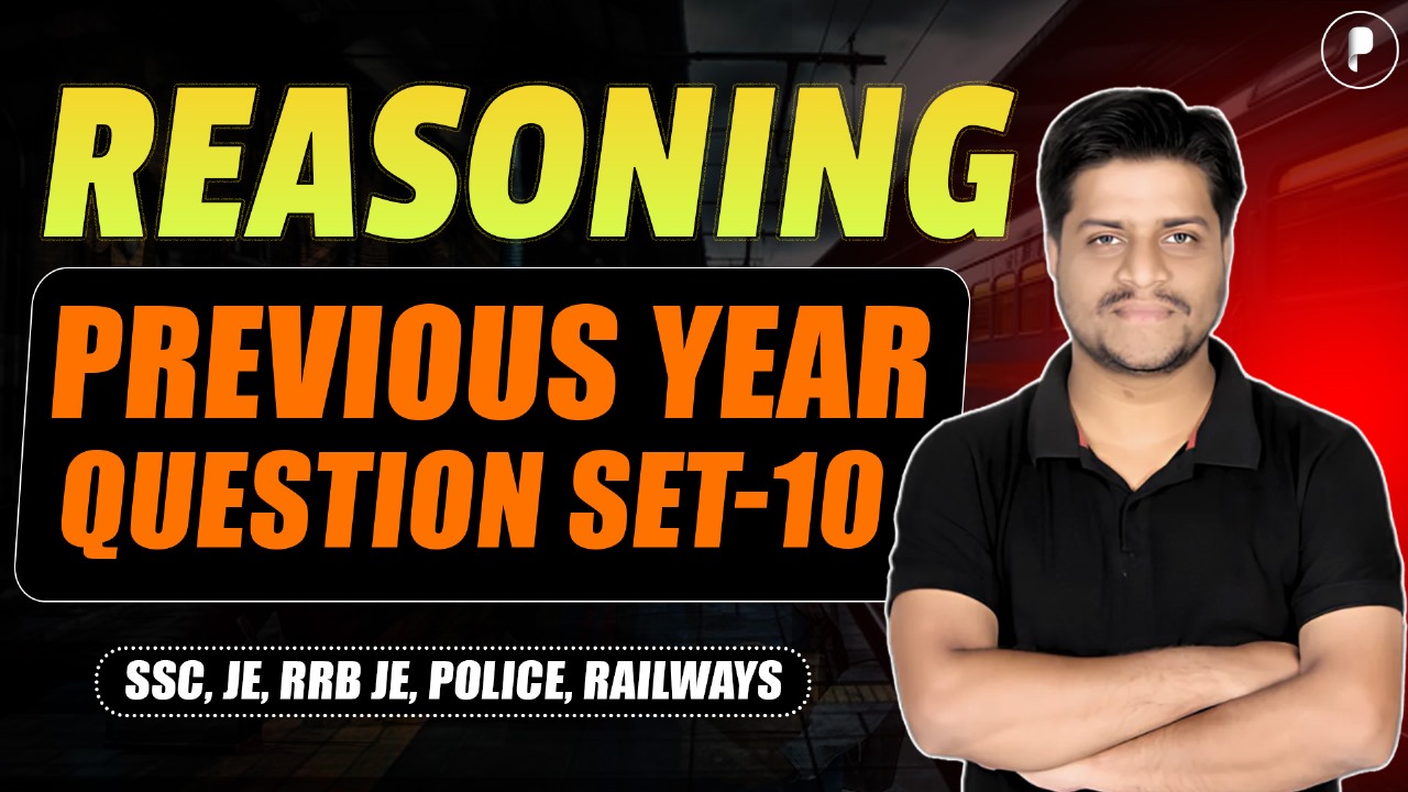 Reasoning Previous Year Question Set 10 - PDF