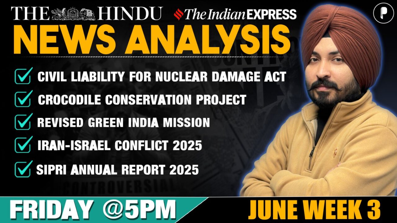 The Hindu Analysis | June week 3 - PDF