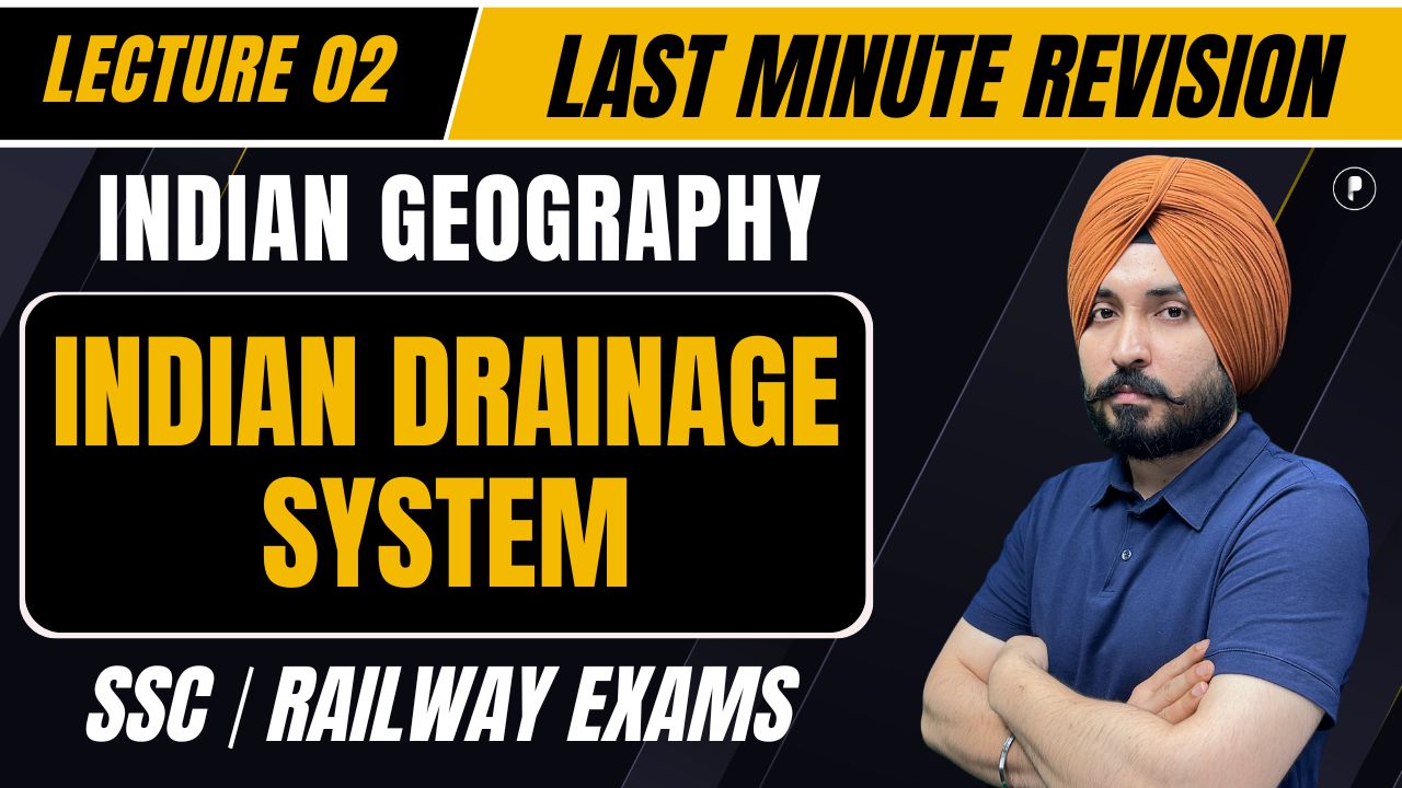 LMR Series: Indian Drainage System - Indian Geography - L2 PDF