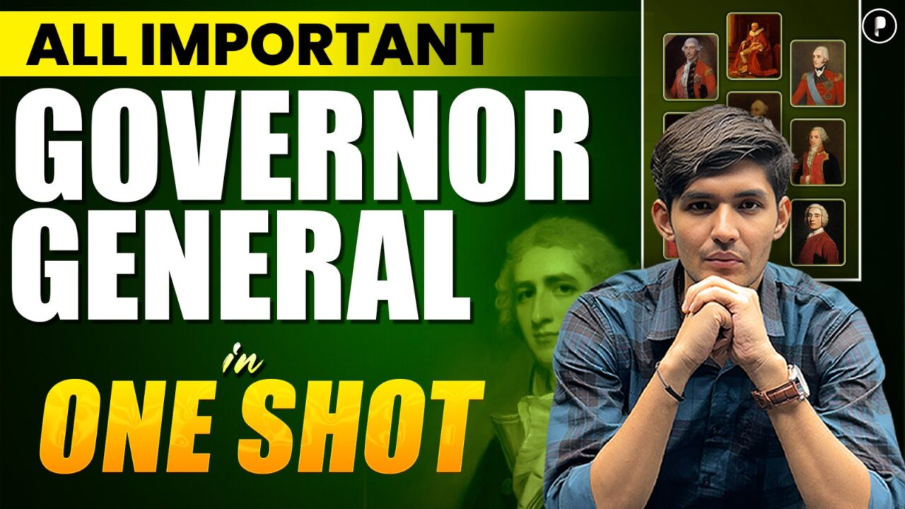 All Important Governor Generals of India PDF
