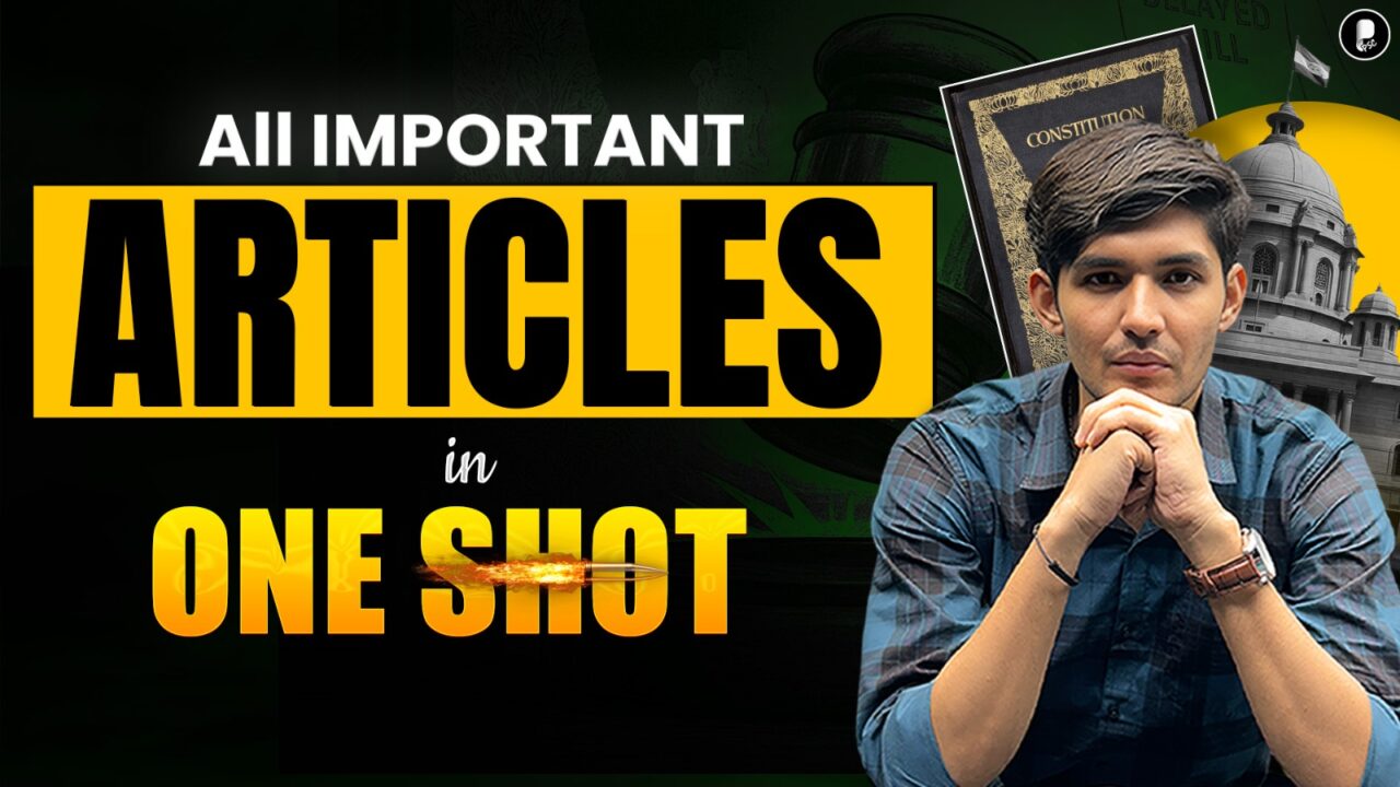 Important Articles of Indian Constitution in One Shot