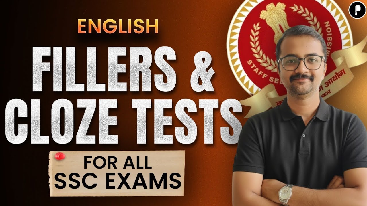 Fillers and Cloze Test for Competitive Exams | Complete English Preparation