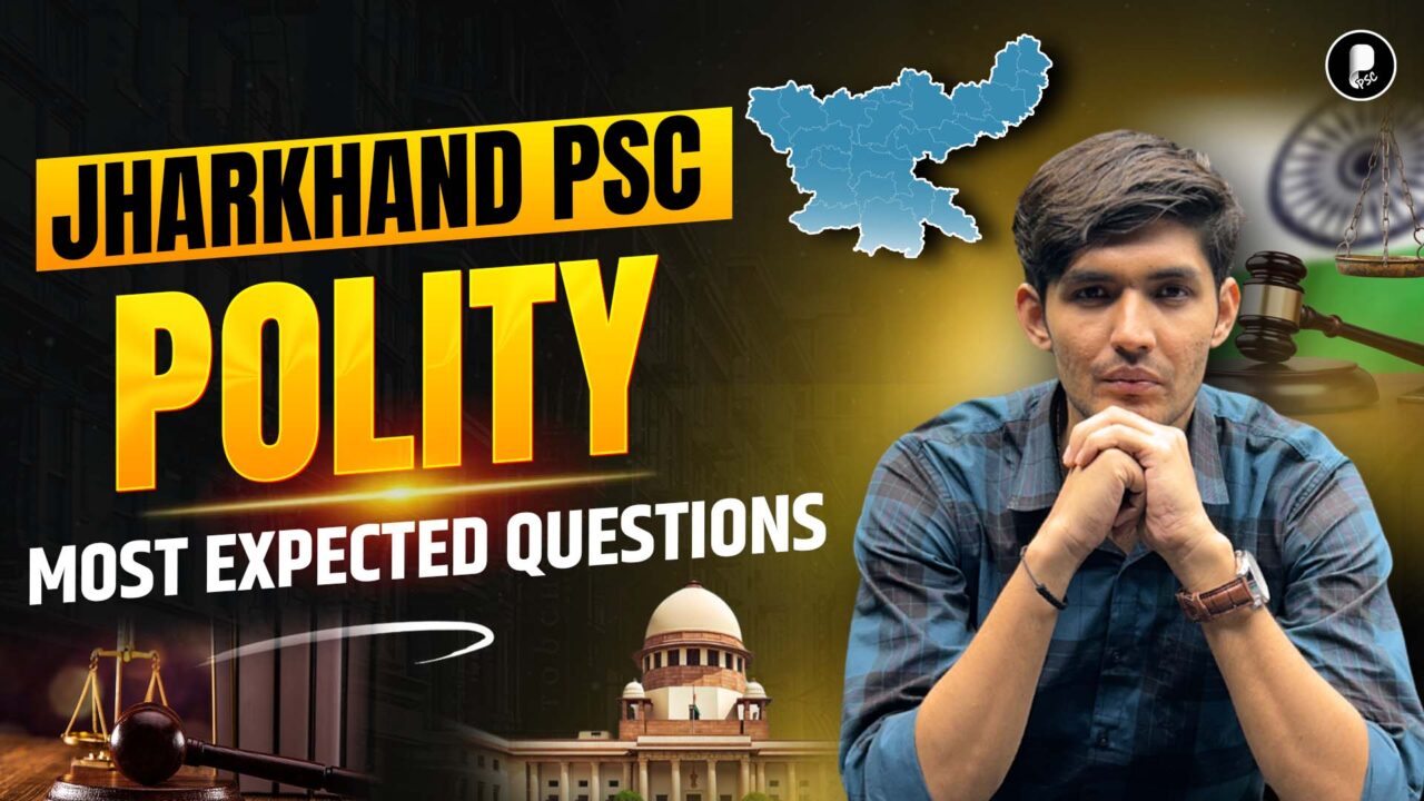 Jharkhand PSC Polity Most Expected Questions 2026 | JPSC Polity | Indian Polity for JPSC Prelims