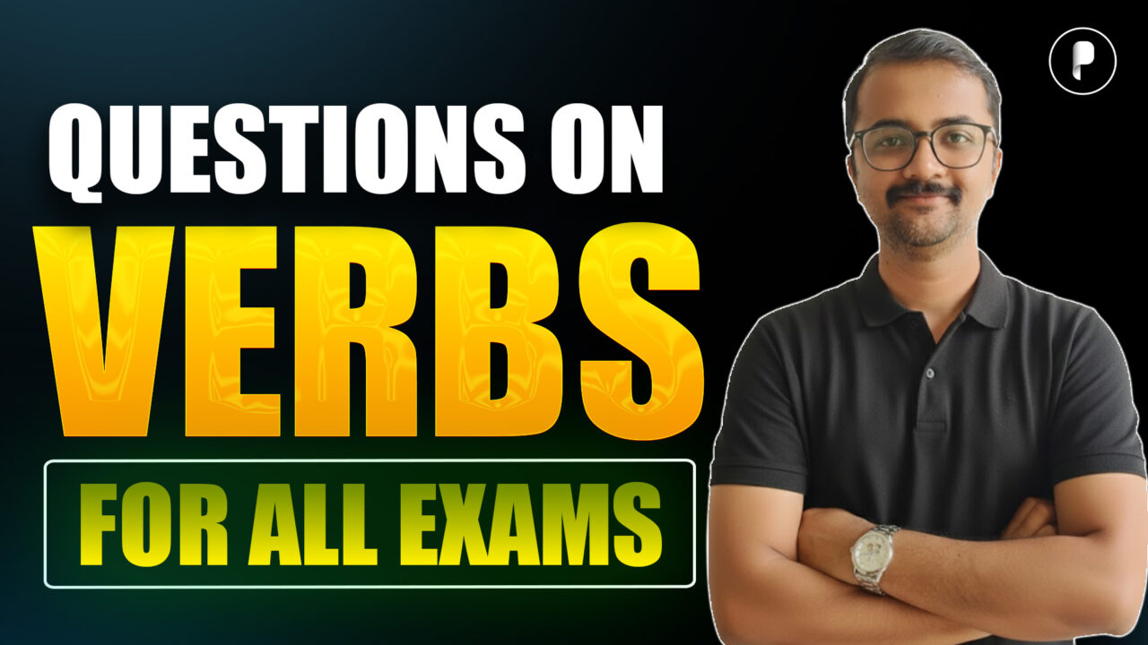 English Grammar Verbs Most Important Questions for Exams