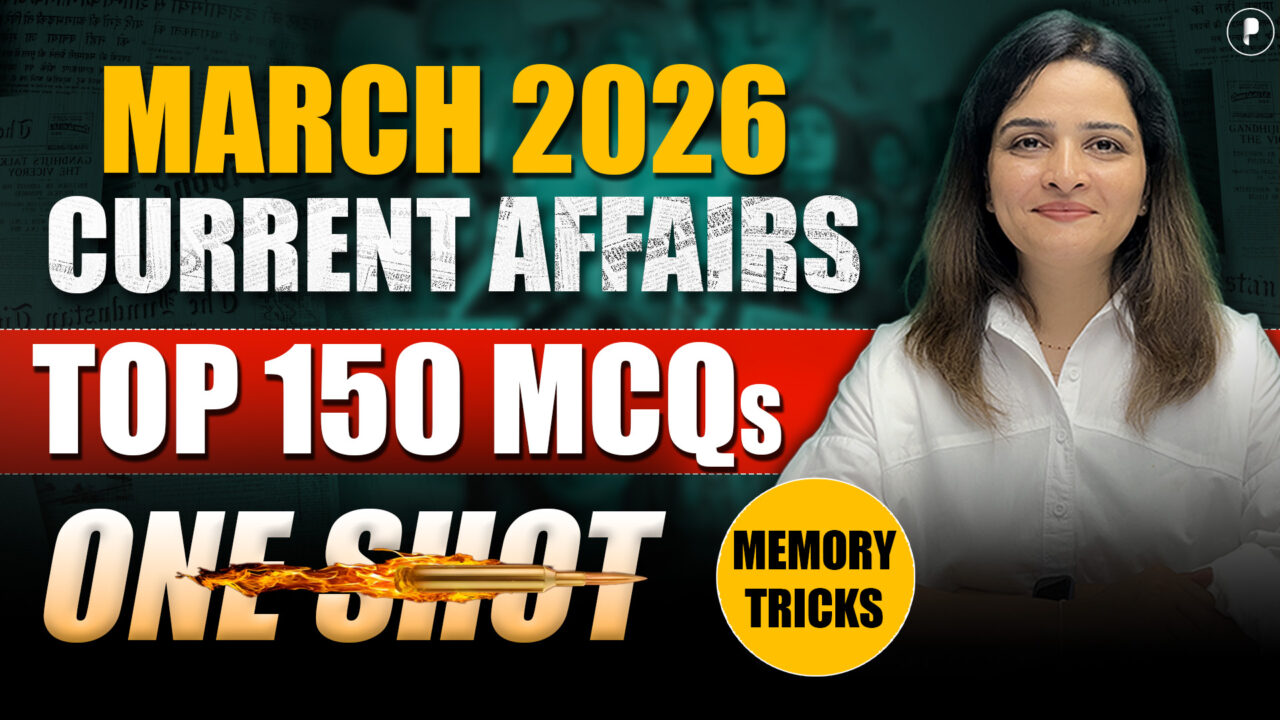 Monthly CA MCQs PDF March'26