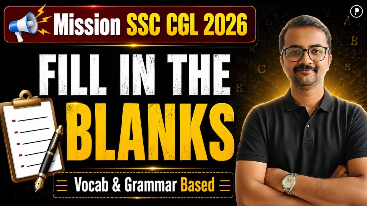 Fill in the Blanks | Vocab & Grammar Based Questions | SSC CGL 2026