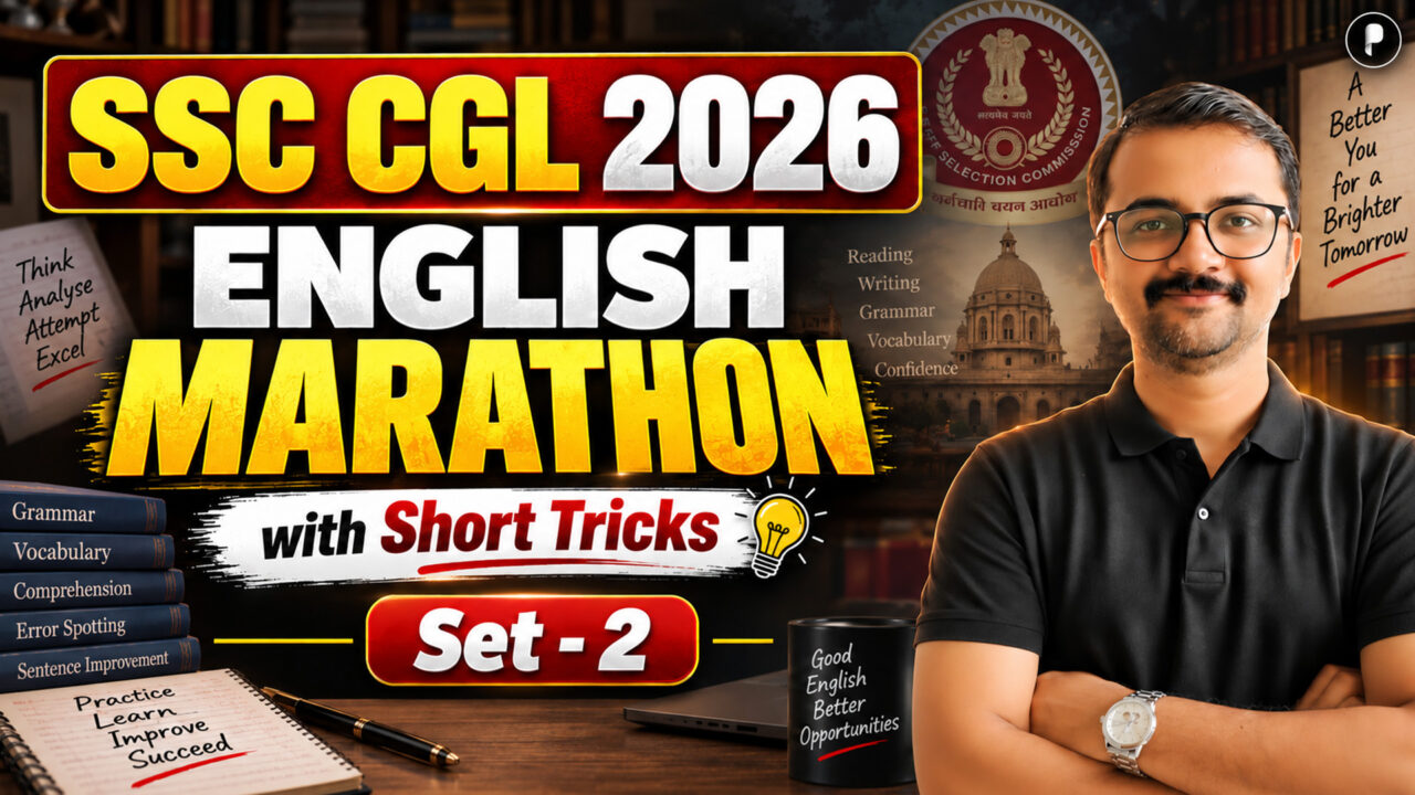 SSC CGL 2026 English Marathon | Important Questions & Short Tricks | Set 2