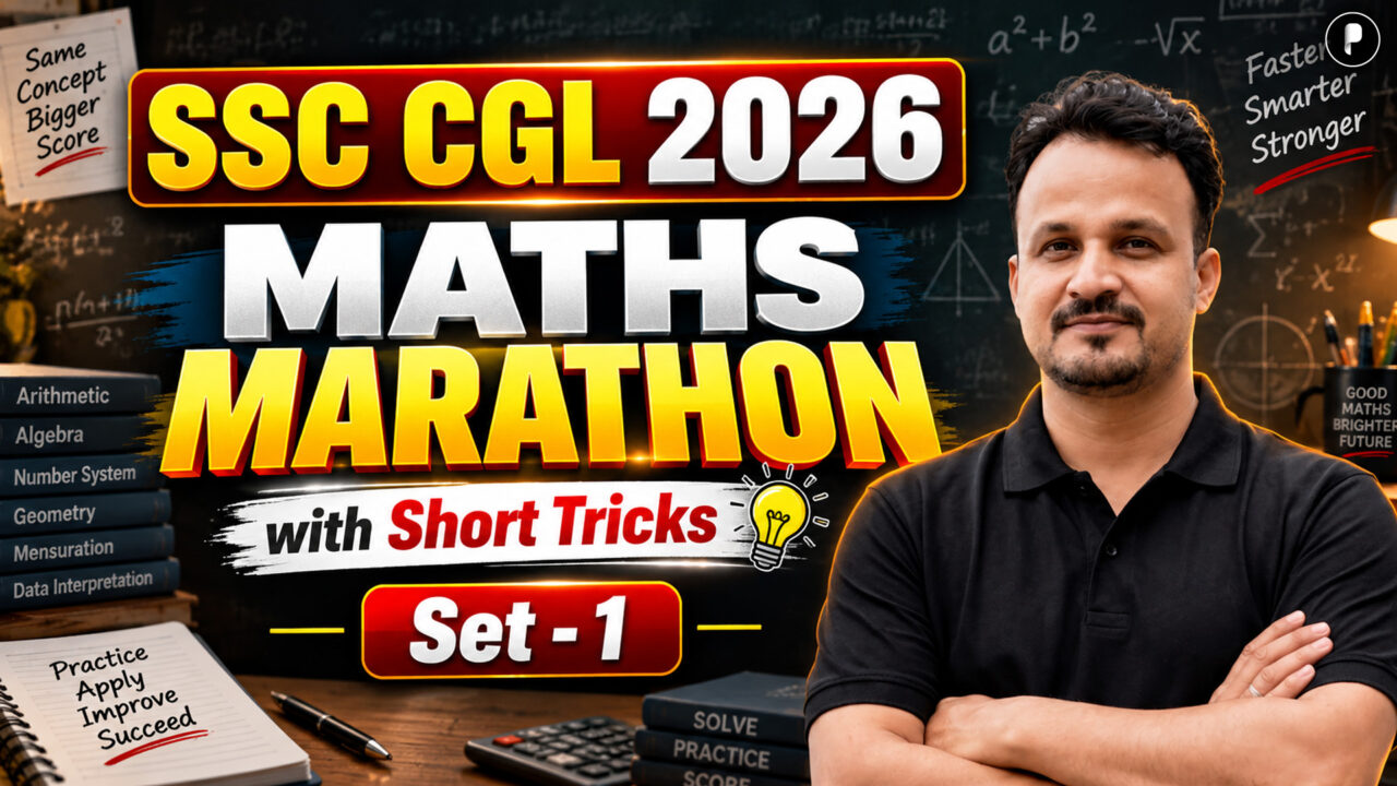 SSC CGL 2026 Maths Marathon with Short Tricks |  Set -1 | SSC CGL 2026