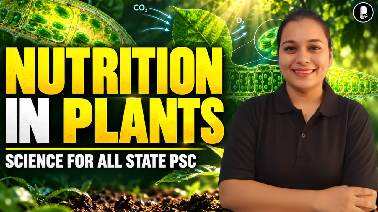 Nutrition in Plants in One Shot | Photosynthesis, C4 & CAM | Science for All State PSC